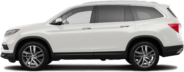 Honda Pilot - White Honda Pilot 2018 Clipart (640x480), Png Download