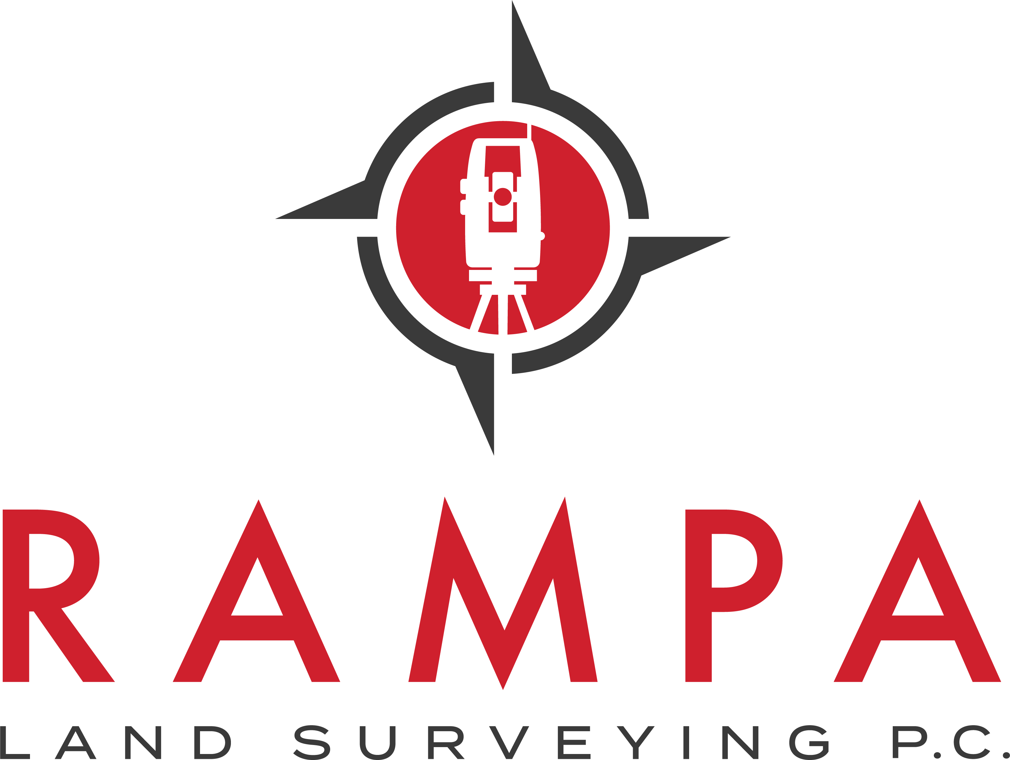 Rampa Land Surveying P - Logo Dream Yacht Charter Clipart (3368x2534), Png Download