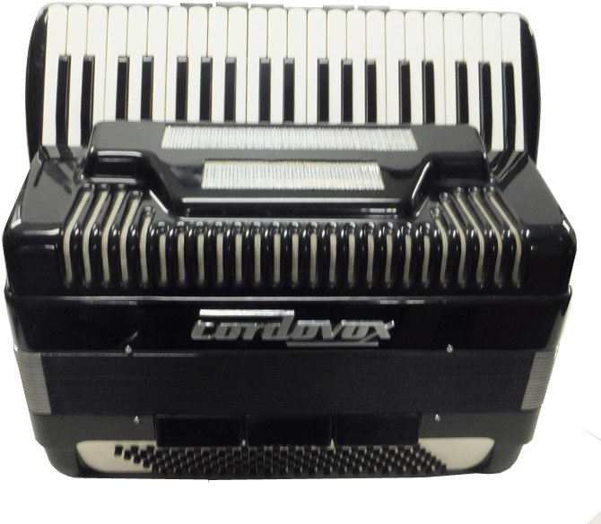 Cordovox Black 120 Bass Accordion - Cordovox Accordion Clipart (700x700), Png Download