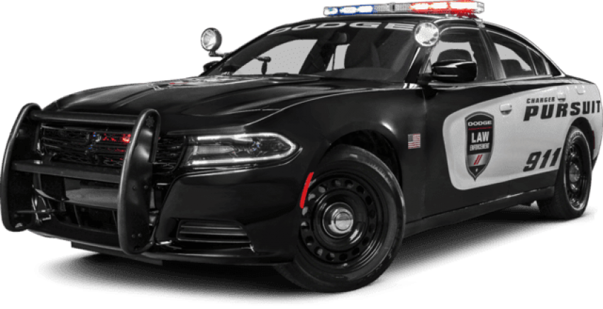 Dodge Charger Police 2018 Clipart (850x436), Png Download