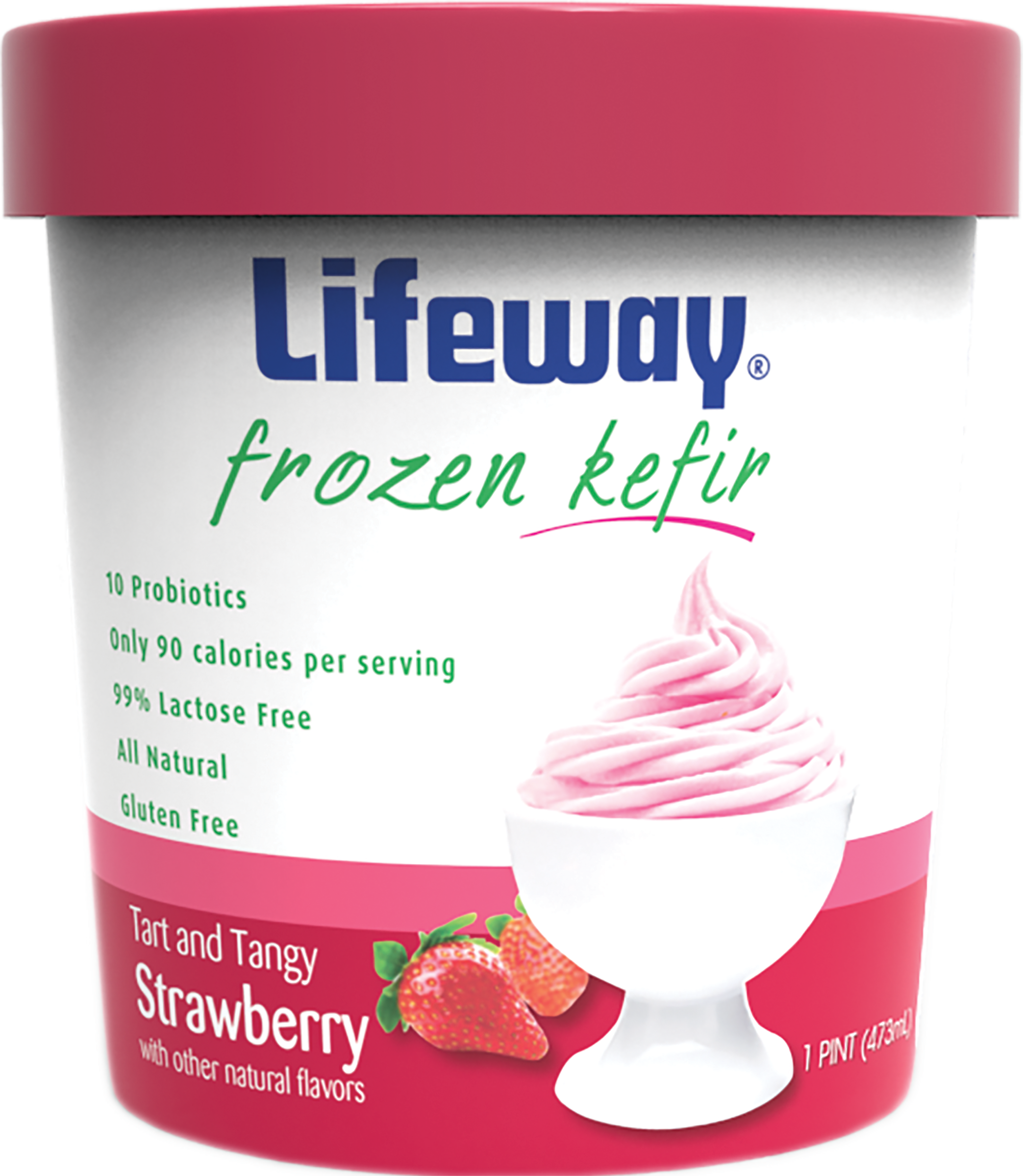 Frozen Kefir - Lifeway Foods, Inc. Clipart (2089x2400), Png Download