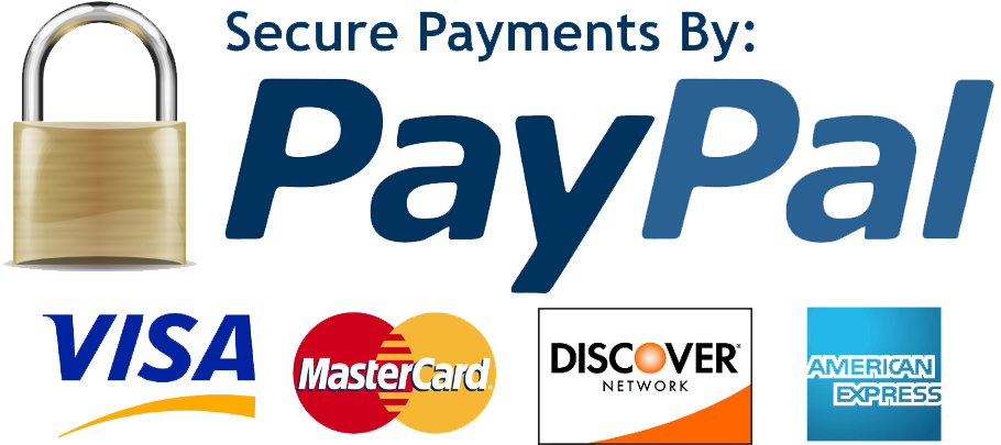 Pay By Paypal Or Card - Credit Card Clipart (1000x430), Png Download