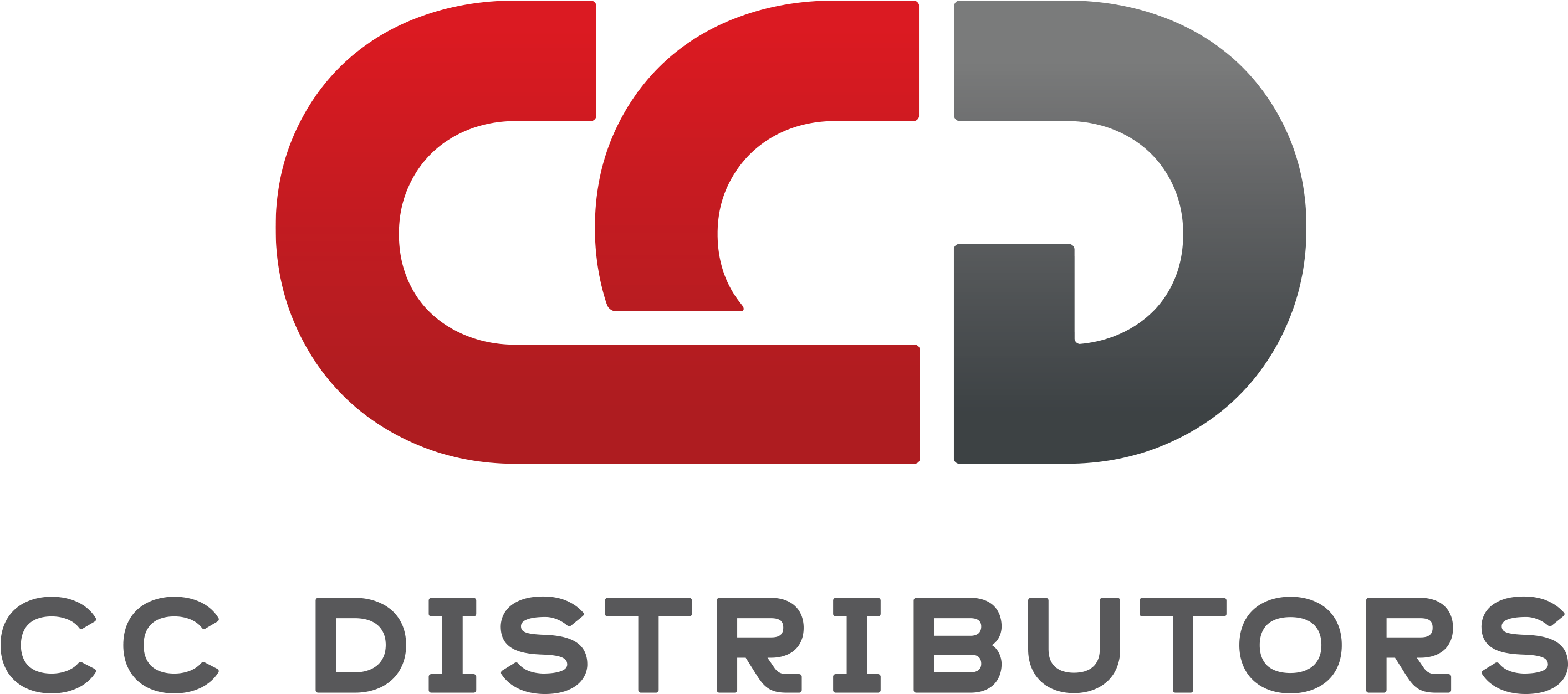 481b3a543ff81523029564 Cc Distributors Main Logo Color - Cc Distributors Clipart (3000x1434), Png Download