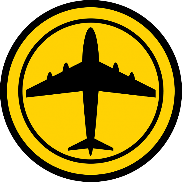 Travel Icon - Emblem Clipart (598x598), Png Download