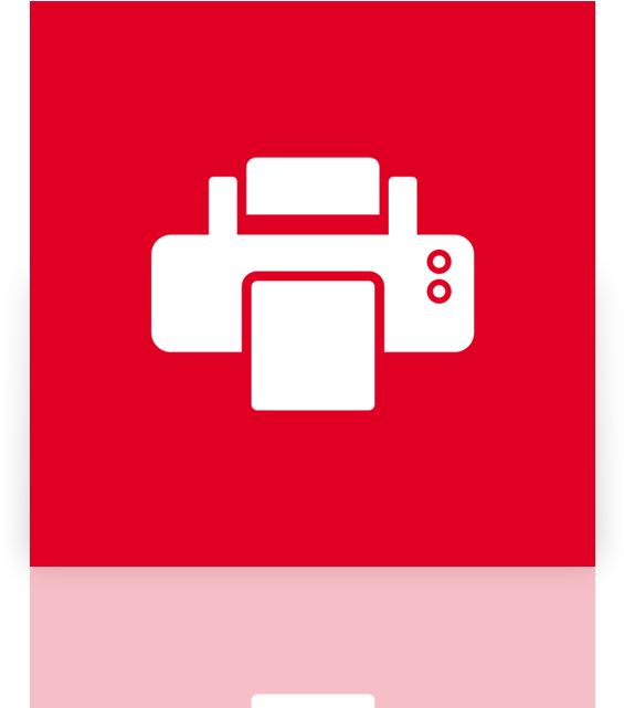 Printer,mirror Icon - Pasuruan Clipart (640x640), Png Download