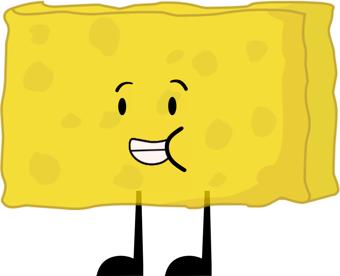 Spongy As Ghost Clipart (1144x930), Png Download
