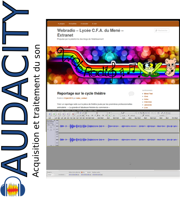 Audacity , Png Download - Audacity Clipart (691x757), Png Download