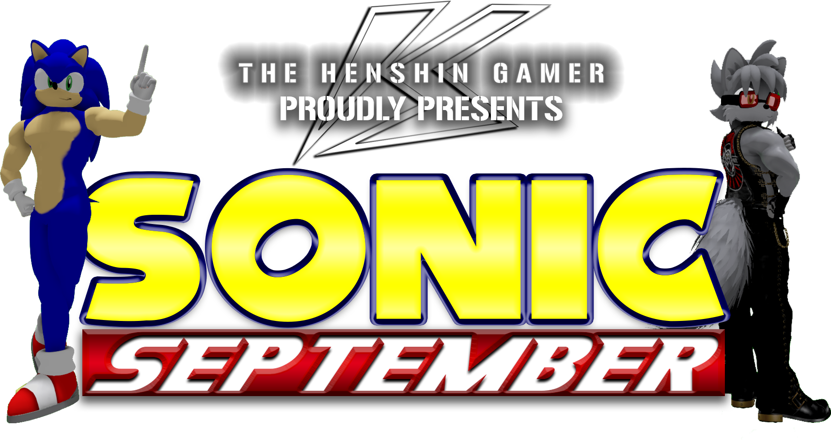 [youtube] Sonic September Clipart (1715x922), Png Download