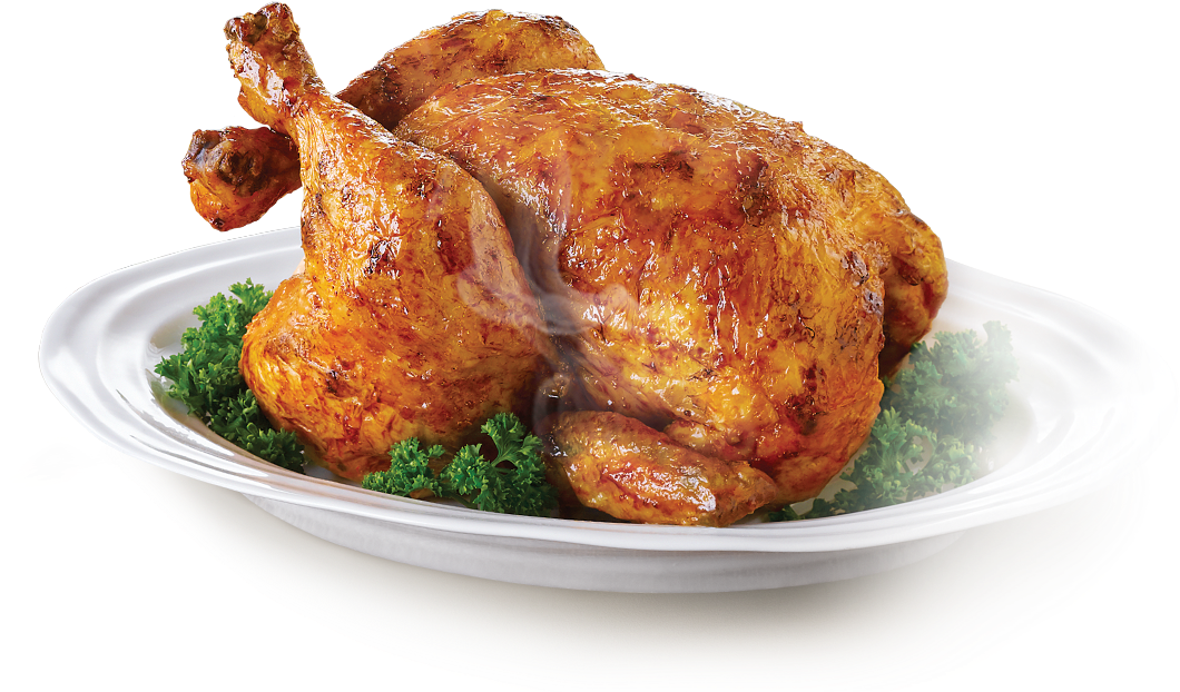 Rotisserie Chicken Png Clipart (1086x698), Png Download