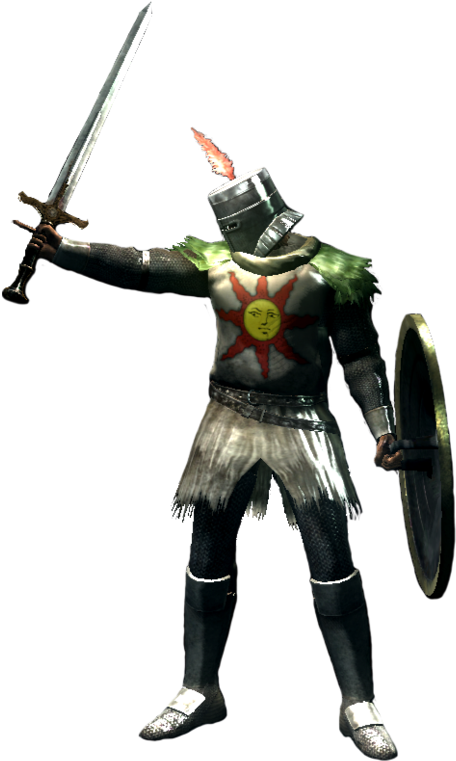 Anybody Know How To Make A Good Solaire Cosplay Without - Dark Souls Solaire Png Clipart (600x898), Png Download
