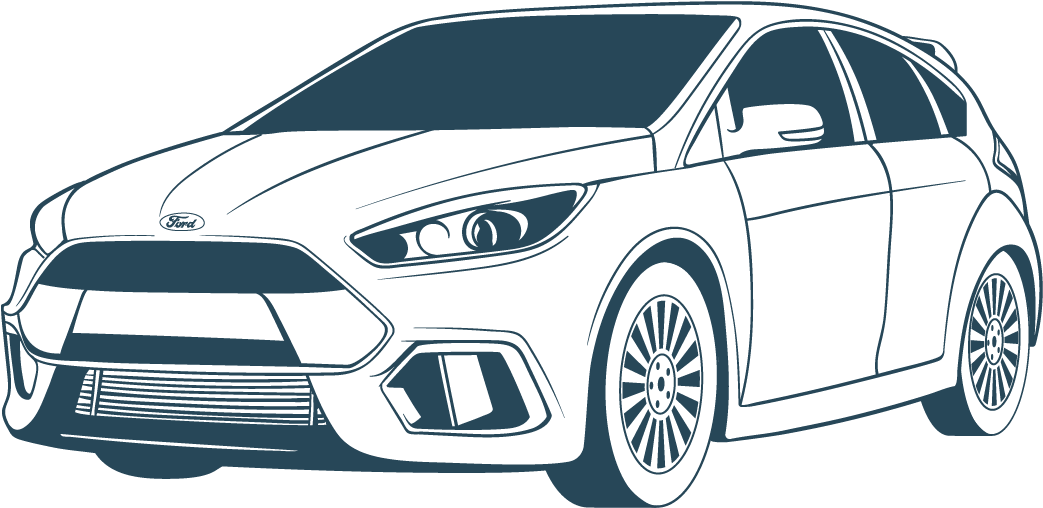 Car Art - Hot Hatch Clipart (1169x803), Png Download