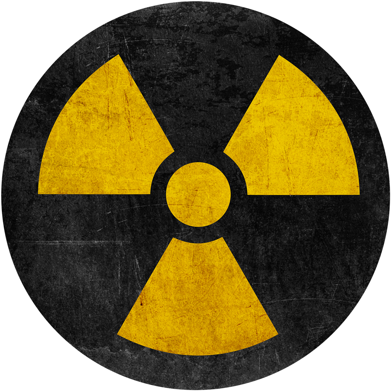 Radiation Symbol Danger Png Image - Fallout Nuclear Sign Clipart (1280x1280), Png Download