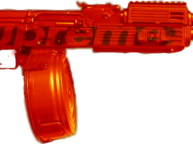 Drawn Gun Draco - Supreme Guns Clipart (640x480), Png Download