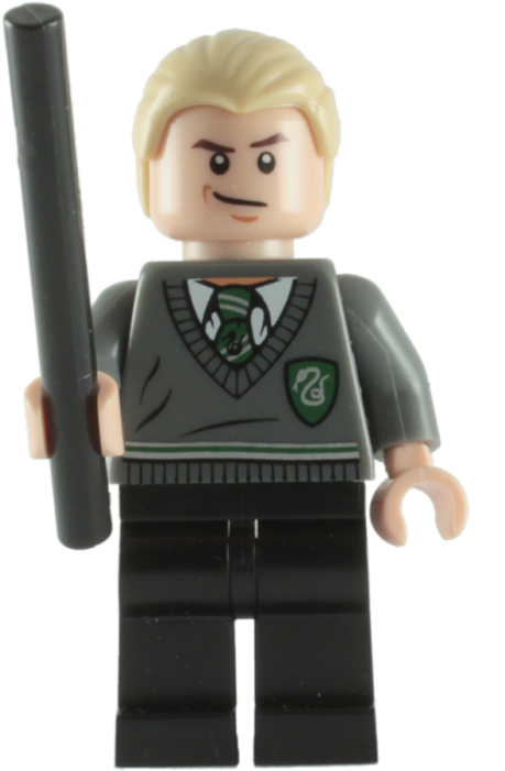 Buy Lego Harry Potter Draco Malfoy Minifigure With - Lego Draco Malfoy Minifigure Clipart (700x700), Png Download