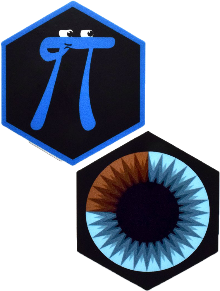 Hexagon Stickers - $5 Clipart (1000x1189), Png Download