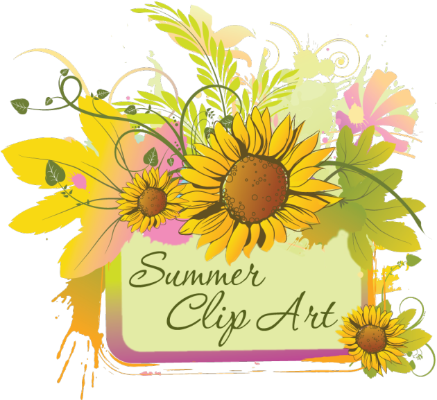 Summer Clip Art Images Free Clipart - Free August Graphics - Png Download (639x586), Png Download