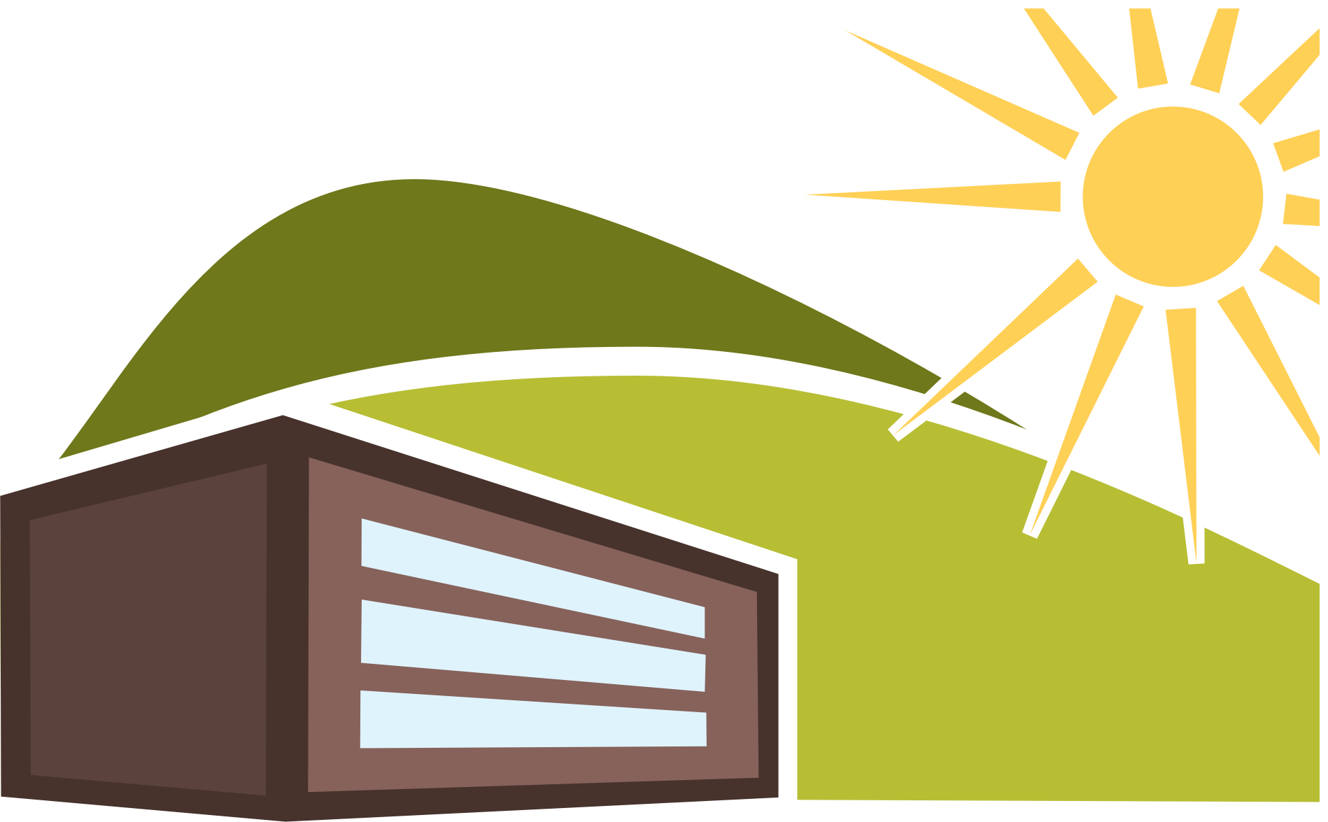 Summer Clipart Cottage - Summer House Png Transparent Png (1898x1175), Png Download