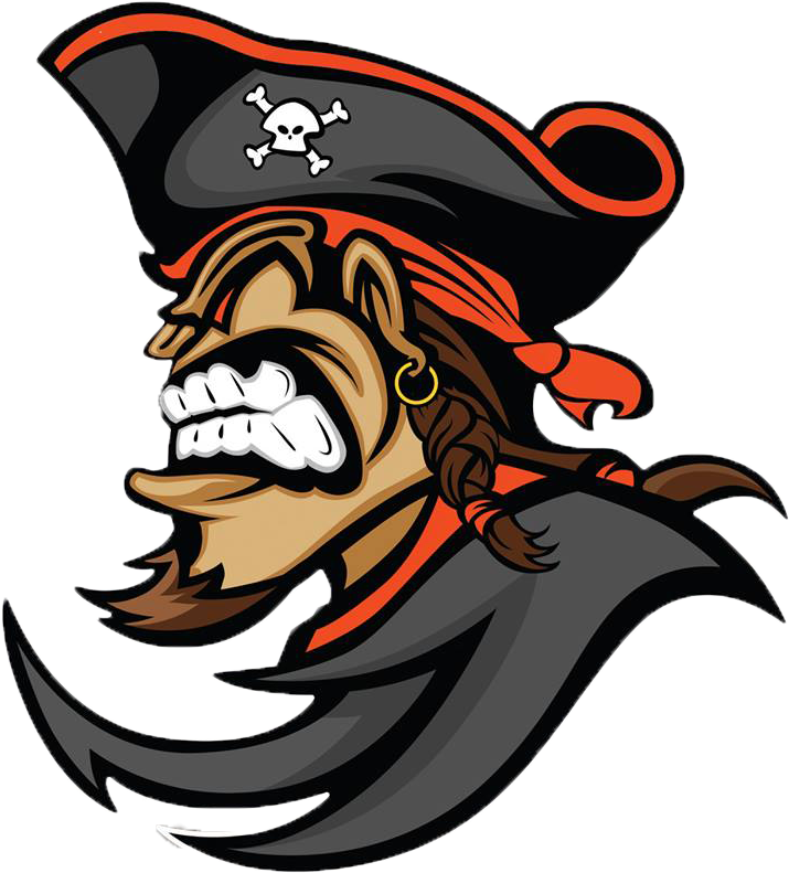 North Dublin Pirates Clipart (845x917), Png Download