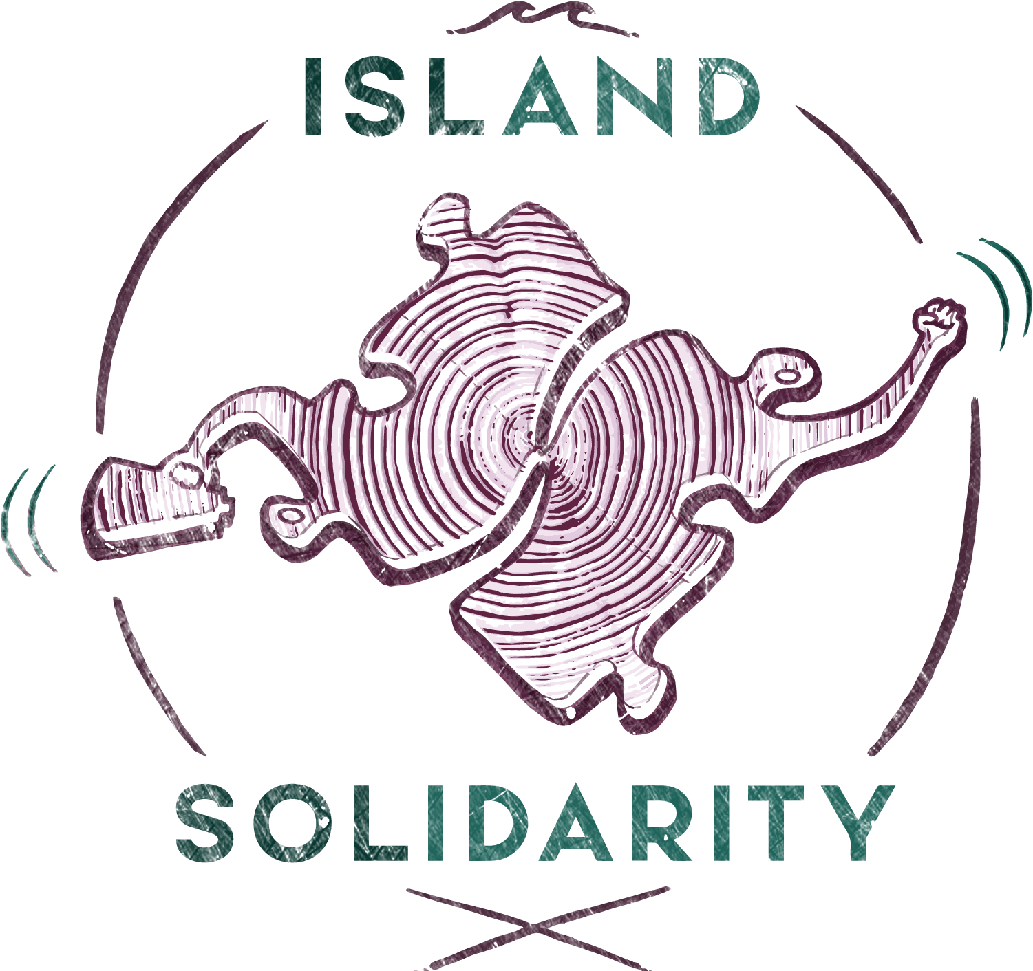 Island Solidarity - Graphic Design Clipart (1663x1658), Png Download