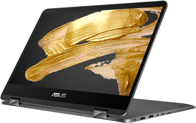 It's The Laptop That Says 'i've Arrived', And Its Eighth - Asus Zenbook Flip Ux461un Clipart (709x463), Png Download