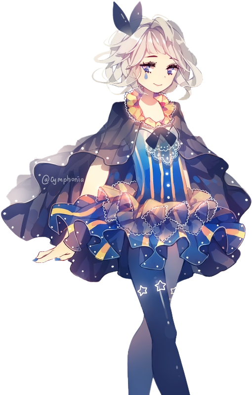 Maddy Hatter On Scratch - Circus Performer Anime Girl Clipart (510x798), Png Download