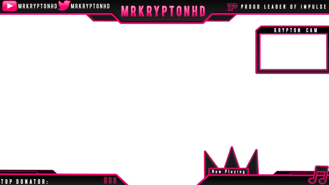 Twitch Obs Overlay Clipart (1138x640), Png Download