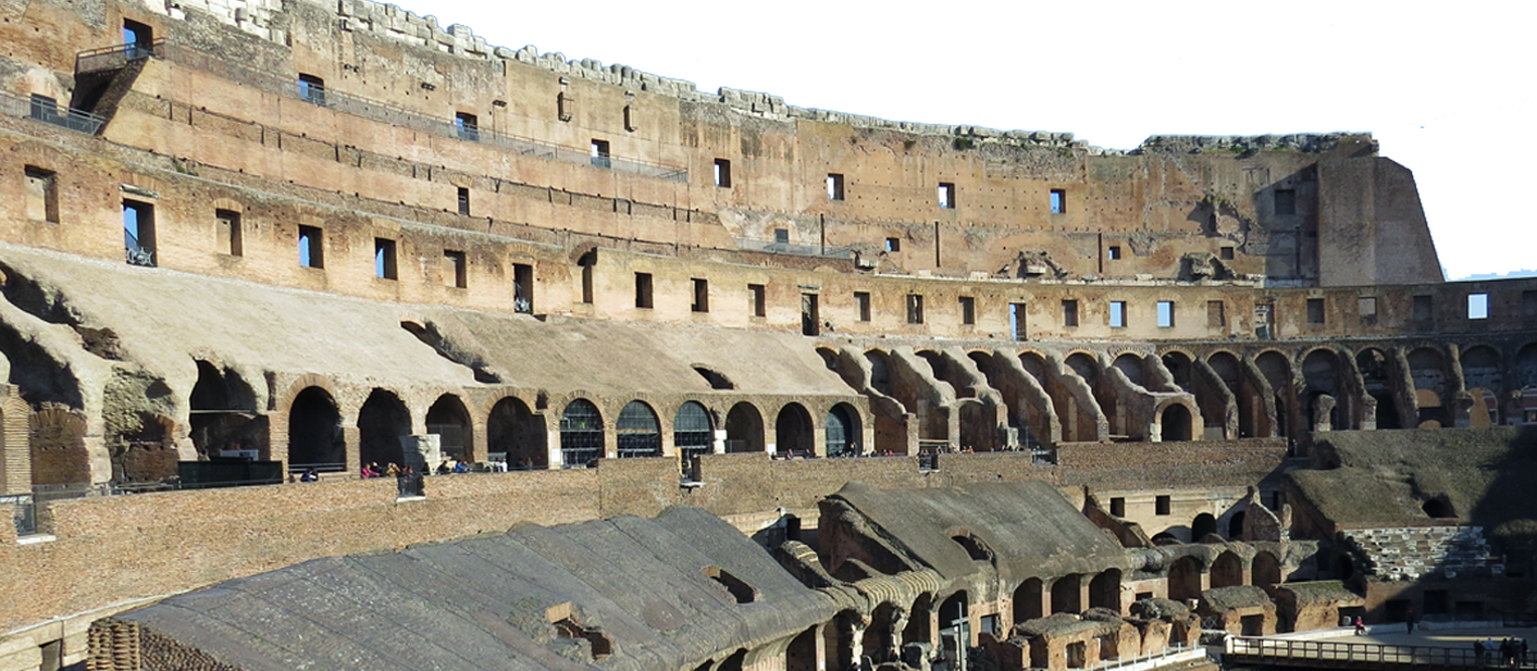 Colosseum Colosseum Colosseum Colosseum - Colosseum Clipart (1413x617), Png Download