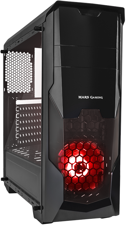 Mc5 Gaming Mid Tower - Mars Gaming Mc5 Clipart (960x960), Png Download