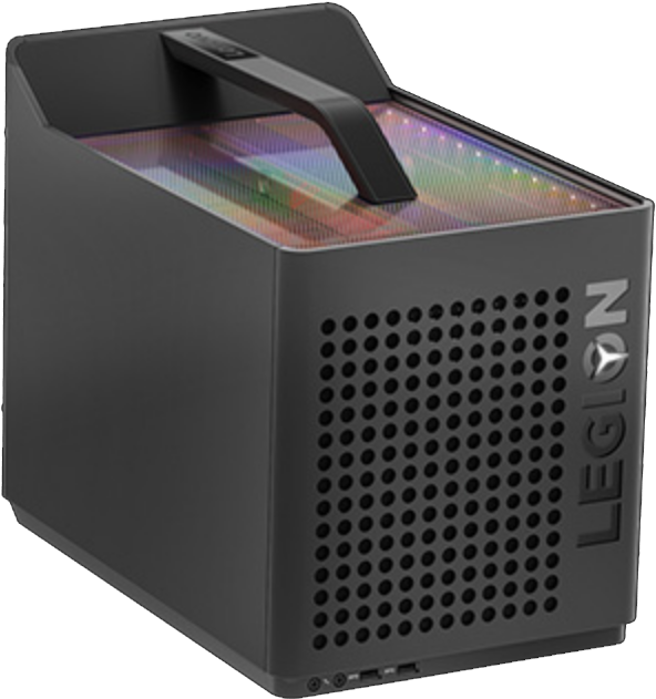 Pre-built Gaming Pc - Lenovo Legion C530 Cube Clipart (605x655), Png Download