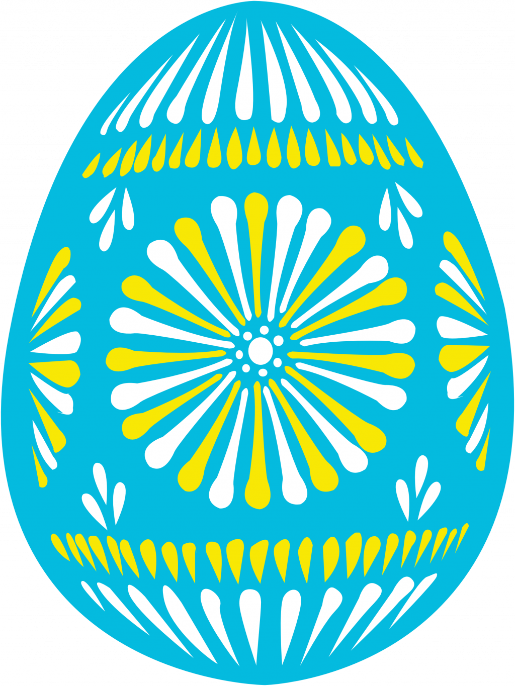 March Clipart - Easter Egg Clipart - Png Download (1024x1365), Png Download