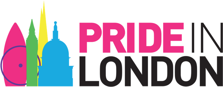 Pride In London Logo - Love Happens Here Pride In London Clipart (800x450), Png Download