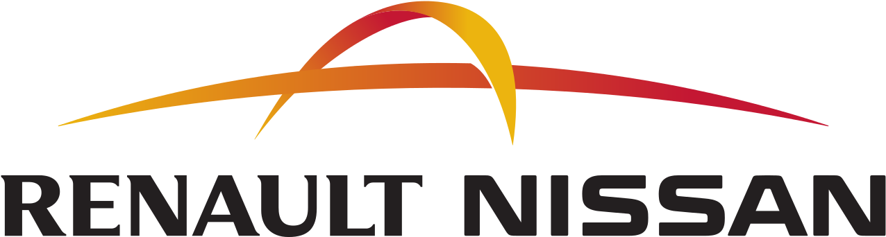 Renault Nissan Logo Designs - Renault Nissan Clipart (1276x342), Png Download