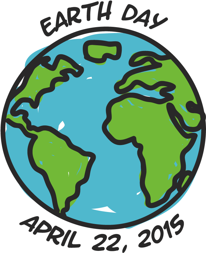 Graphic Library Library Best Black White And Colors - World Earth Day 2019 Clipart (744x914), Png Download