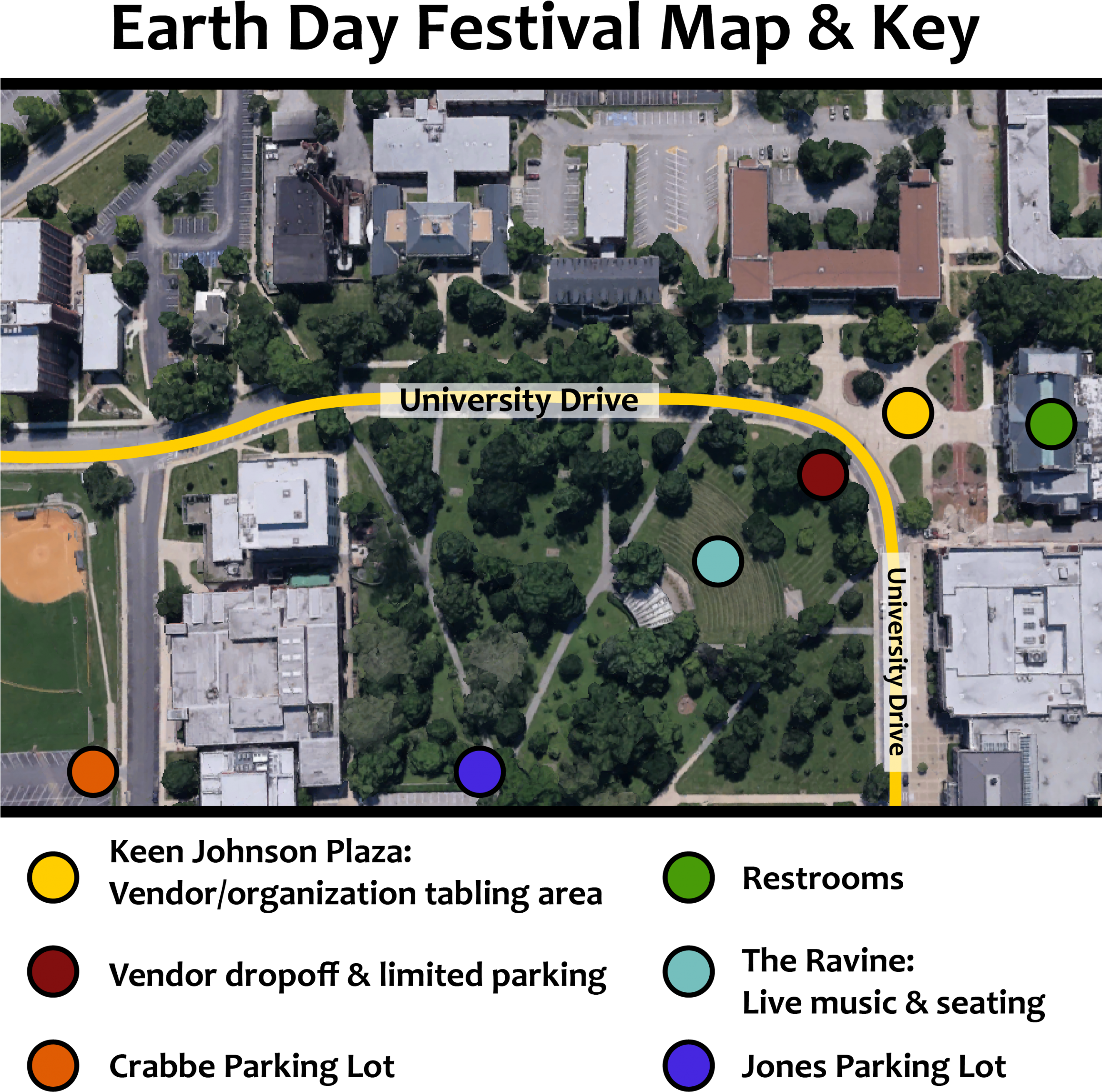 Earth Day Festival Map And Key - Map Clipart (2311x2400), Png Download