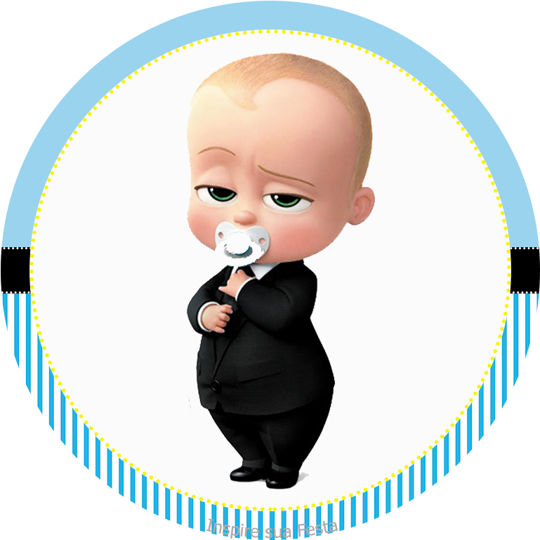 O Poderoso Chefinho - Boss Baby Happy Birthday Clipart (769x769), Png Download