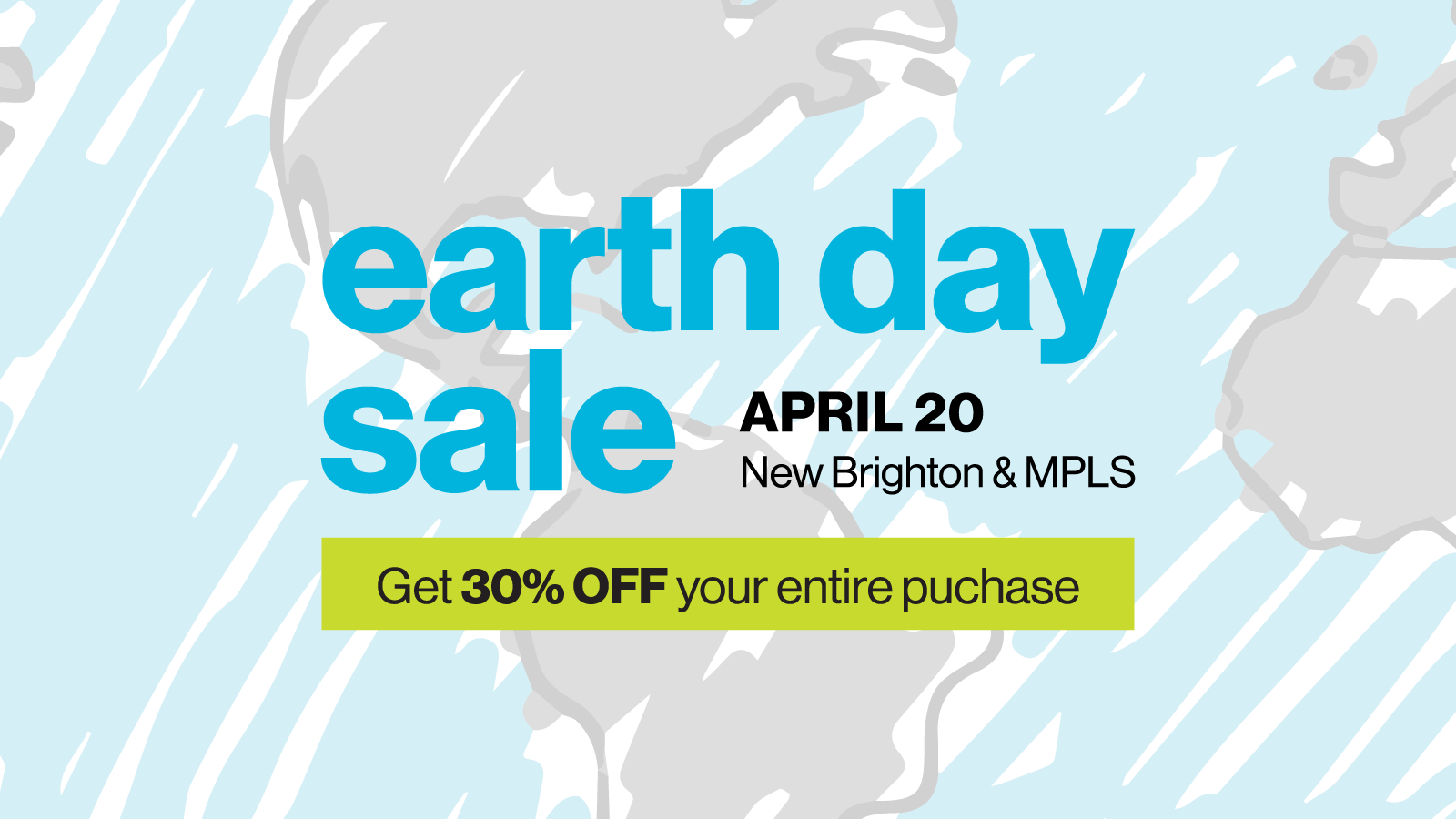 Earth Day Sale - Graphic Design Clipart (1600x900), Png Download