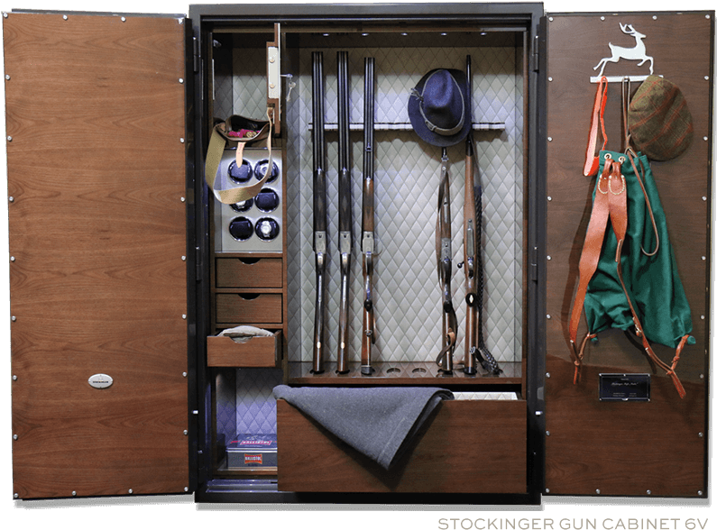 Gun Cabinet - Armario Madeira Para Armas Clipart (800x600), Png Download