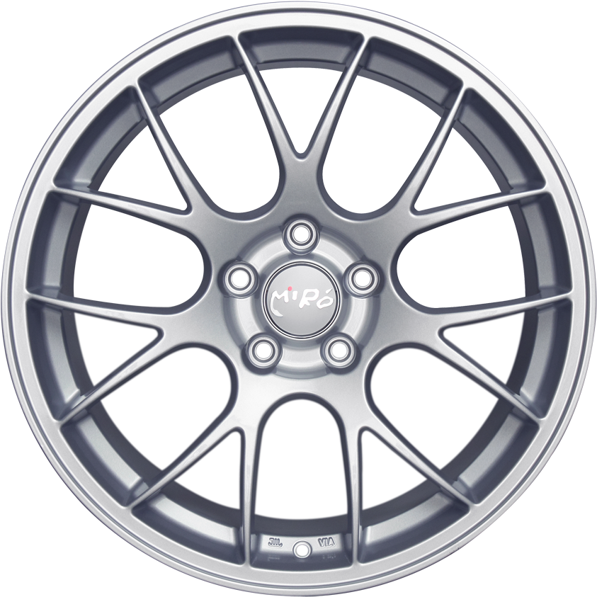 Miro Type 112 Silver Finish 19″ Clipart (976x944), Png Download