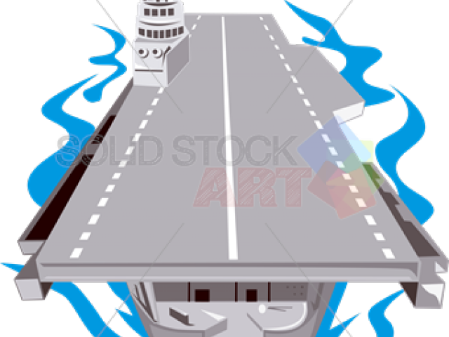 Aircraft Carrier Clipart Transparent - Cartoon Aircraft Carriers - Png Download (640x480), Png Download