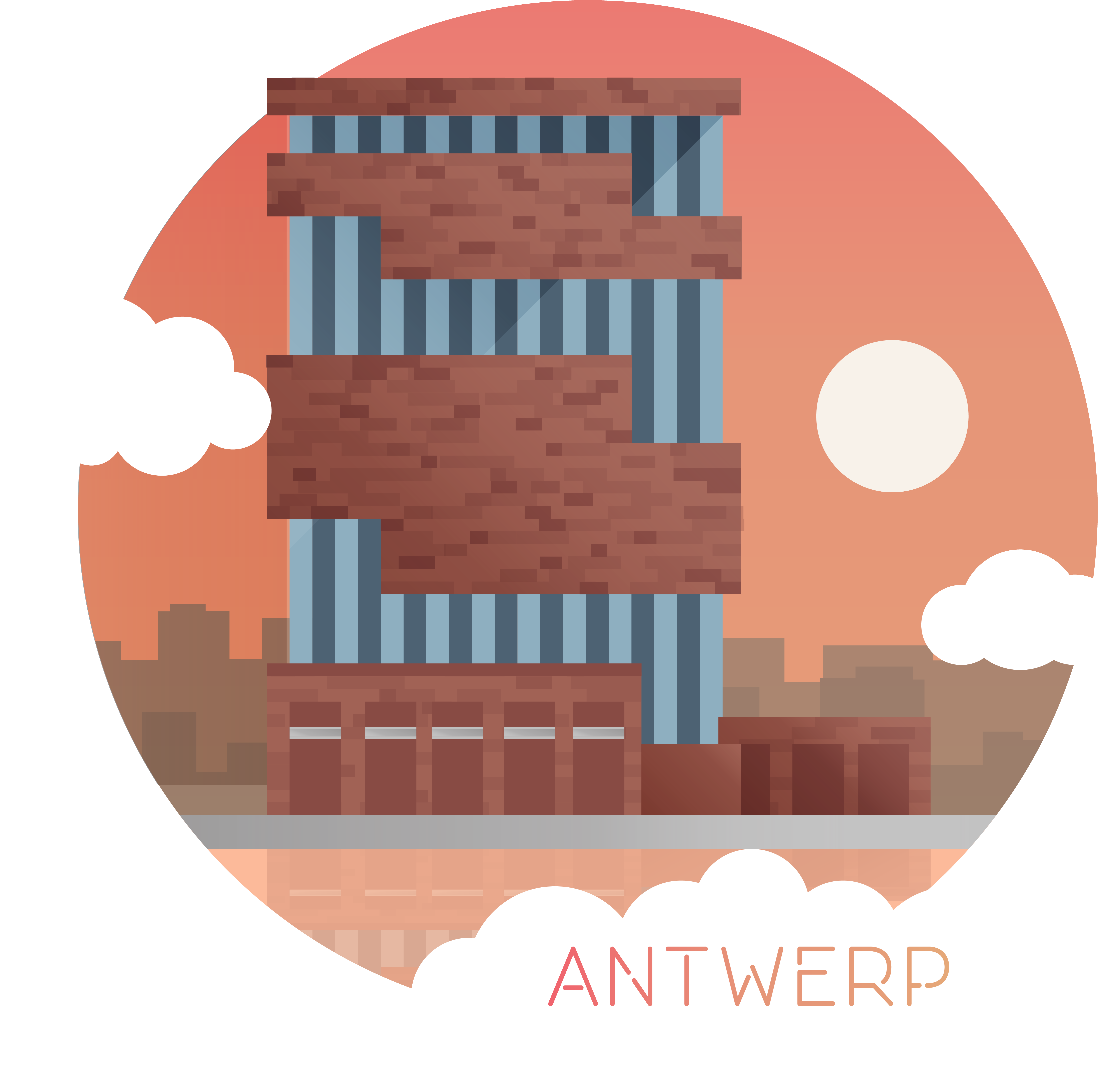 Antwerp Clipart (7016x7016), Png Download