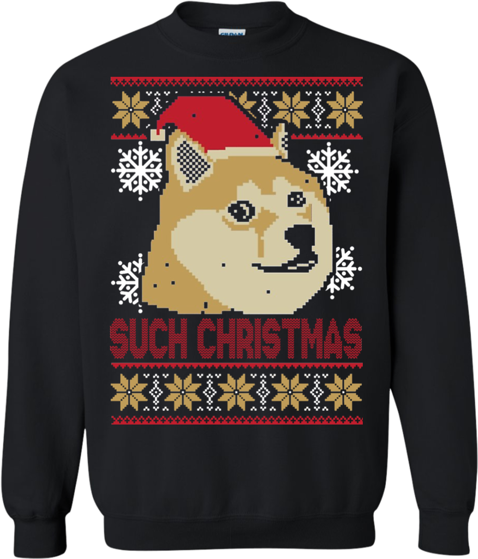 Doge Such Christmas Sweater - Snoopy Gay Pride Clipart (1155x1155), Png Download