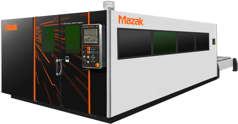 Mazak Optiplex Fiber Laser - Mazak Optiplex 4020 Fiber Clipart (800x409), Png Download