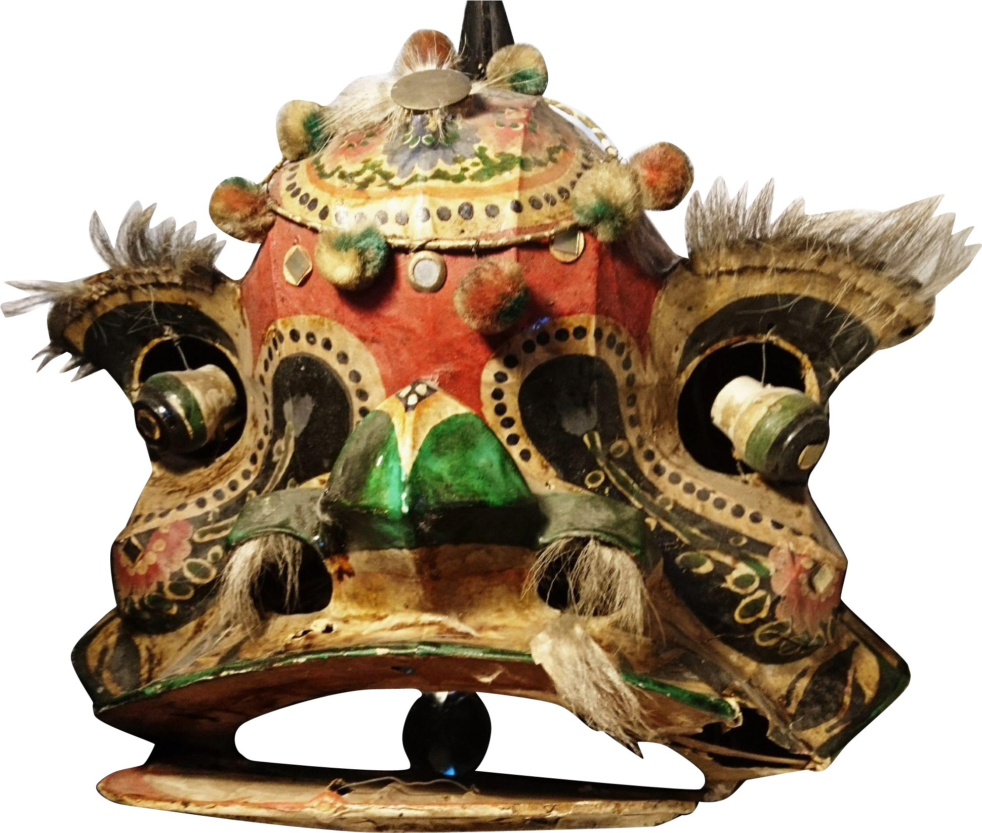 Incredible Rare Antique Chinese Ceremonial Dragon Head, - Vintage Chinese Paper Mache Lion Head Clipart (1939x1939), Png Download