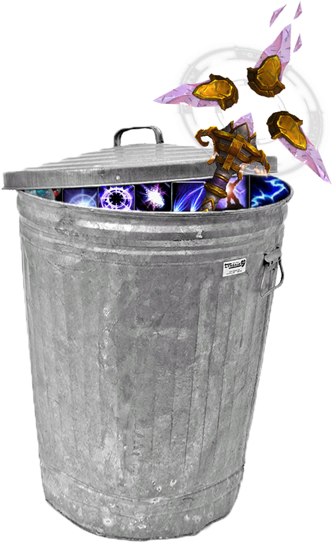 Excited - Donald Trump In A Trash Can Clipart (750x1329), Png Download