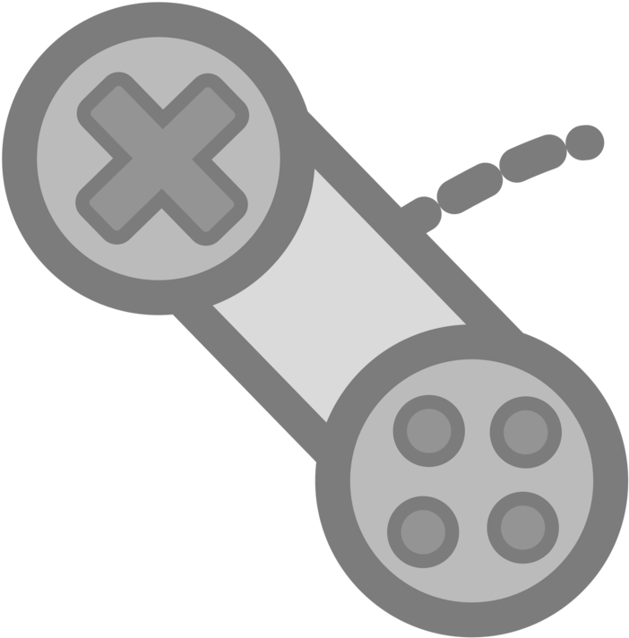 Wii Remote Game Controllers Xbox 360 Controller Joystick - Controller Clipart - Png Download (702x712), Png Download