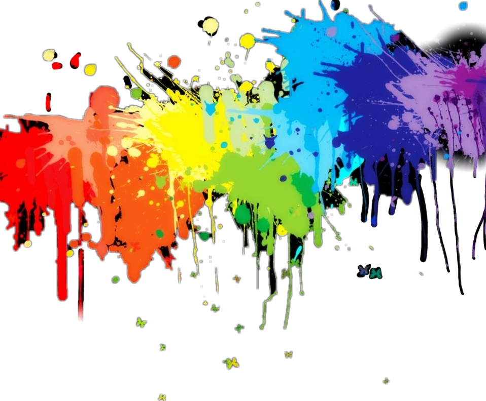 #colorespng #pintura Chispiada - Colour Splash Pc Backgrounds Clipart (958x792), Png Download