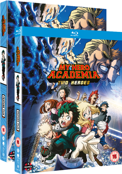 My Hero Academia - My Hero Academia Two Heroes Clipart (530x795), Png Download