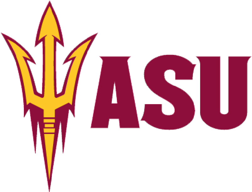 The Best Hotels And Restaurants Around Arizona State - Arizona State Basketball Logo Clipart (833x833), Png Download