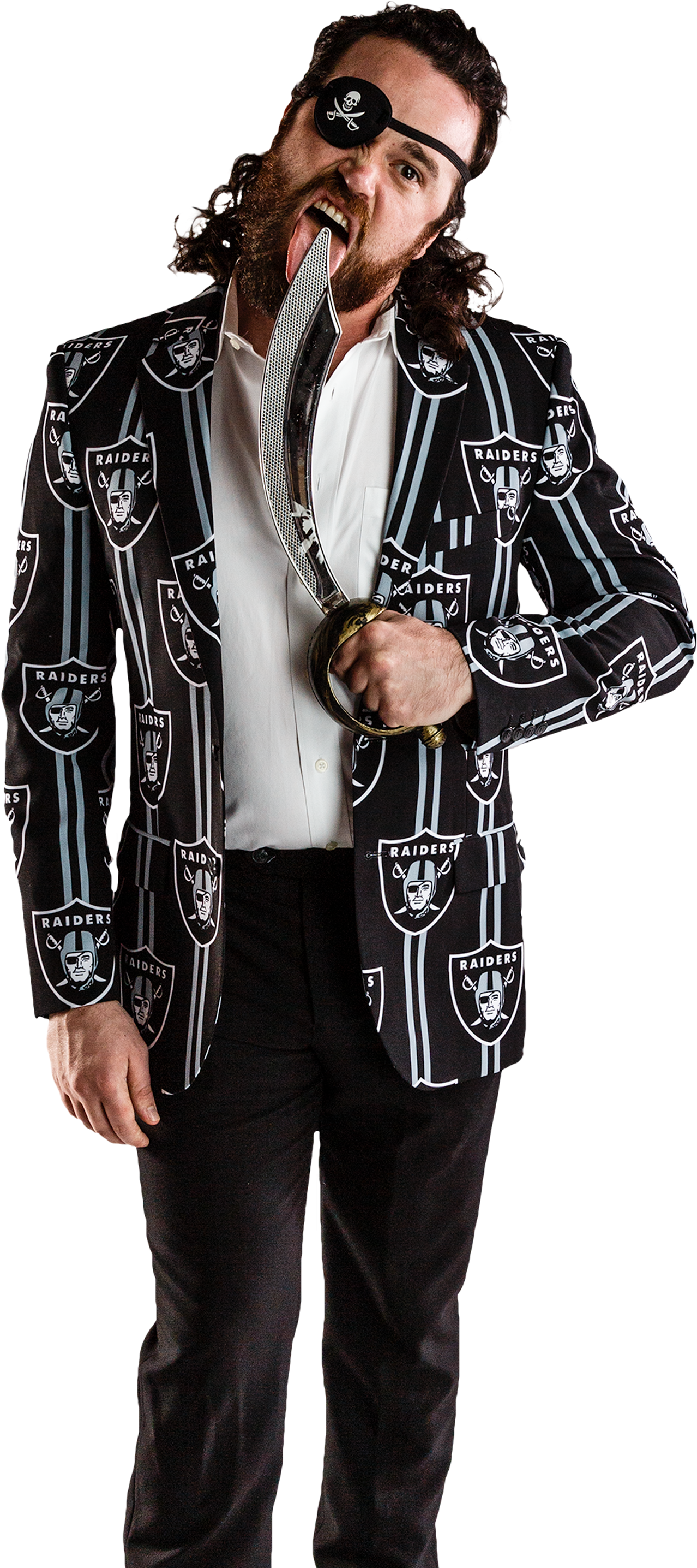 Oakland Raiders Nfl Gameday Blazer - Oakland Raiders Clipart (1278x2872), Png Download