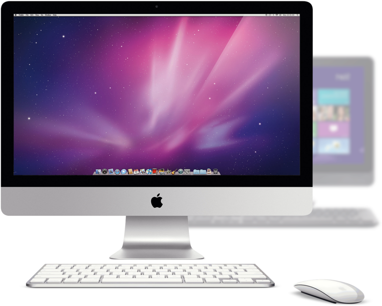 Imac 27 Clipart (800x799), Png Download